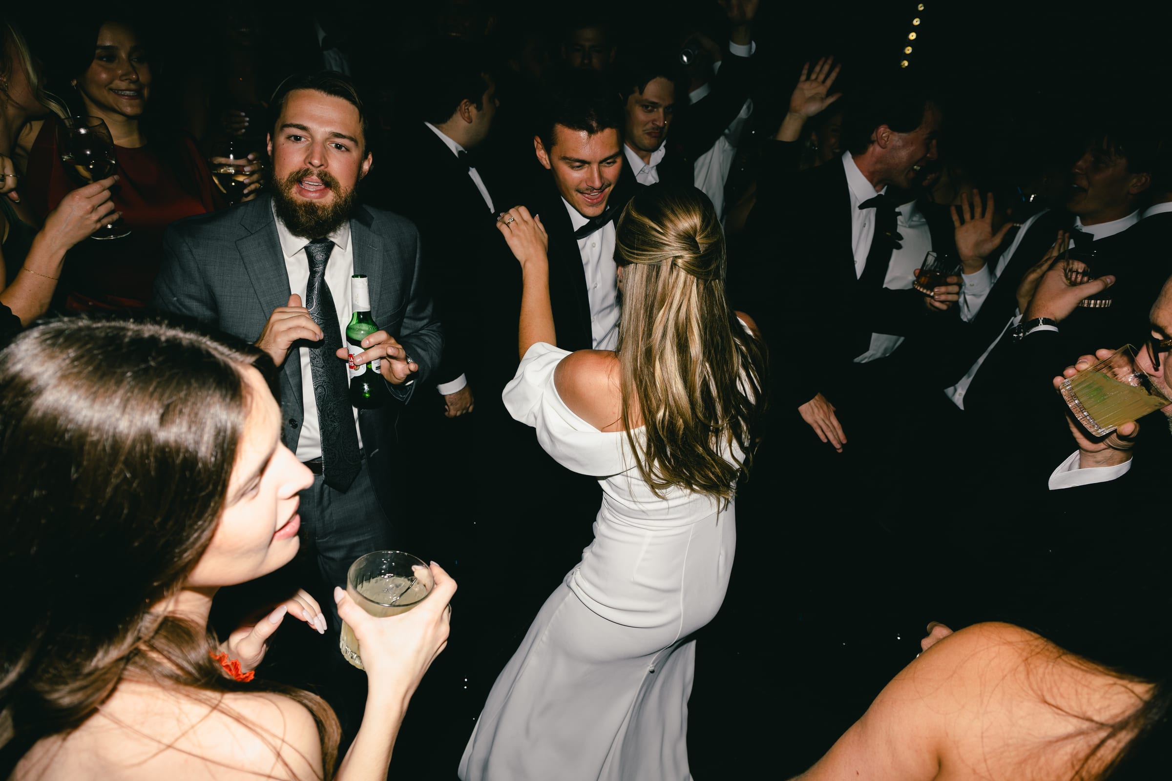 Kyle and Marita wedding at Bellissimo Gardens, the dance floor