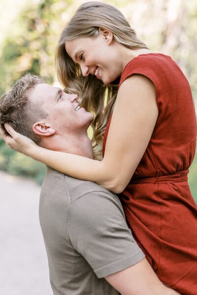 Olivia and Freeman engagement session